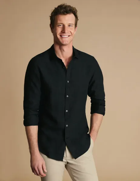 Charles Tyrwhitt Slim Fit Pure Linen Shirt