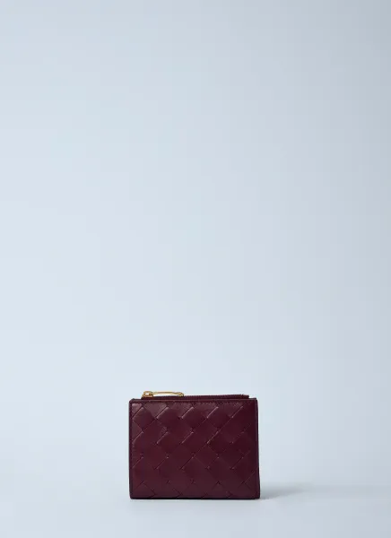 Small Intrecciato Bi-Fold Wallet