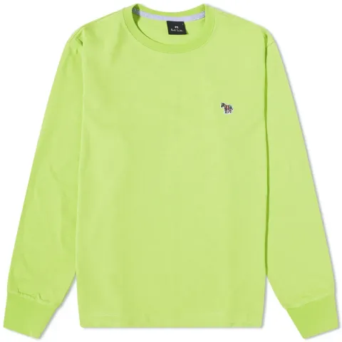 Long Sleeve Zebra Logo T-Shirt