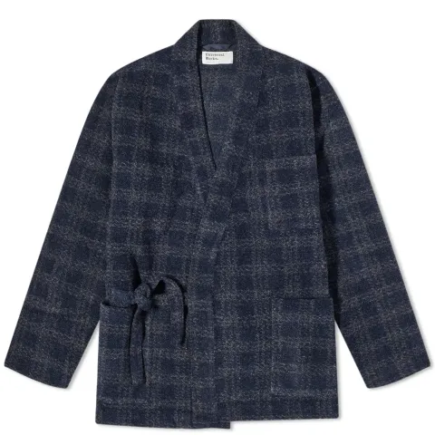 Check Wool Fleece Kyoto Work Jacket
