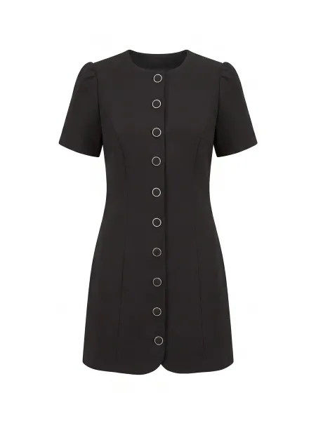 Forever New Elinda Button-Up Mini Dress