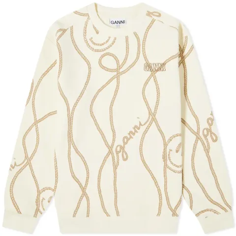 Chain Smiley Crew Sweat