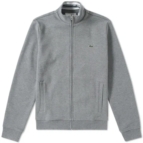 Pique Zip Track Top