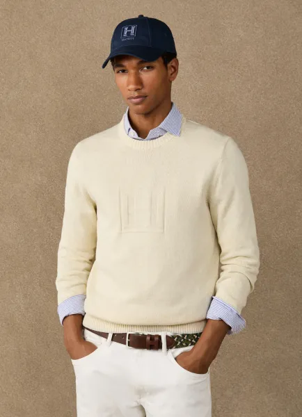 H Logo Crew-Neck Jumper