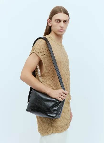 Quilted Leather Crossbody Bag