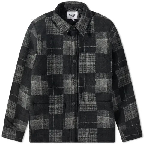 Wool Patchwork Jacket