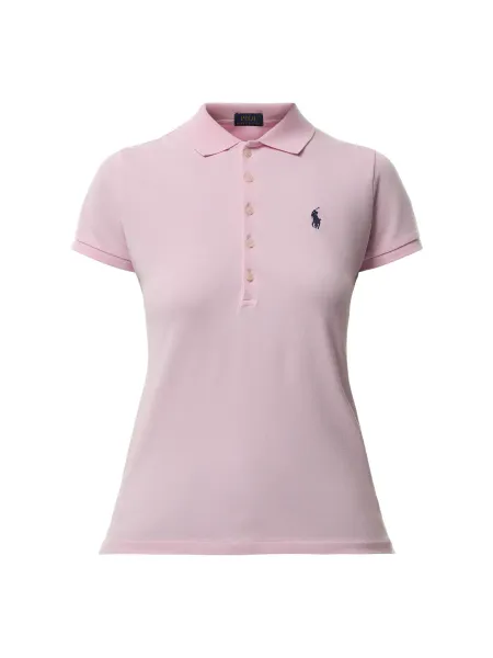 Polo Ralph Lauren Julie Mesh Polo Sunkissed Pink Shirt