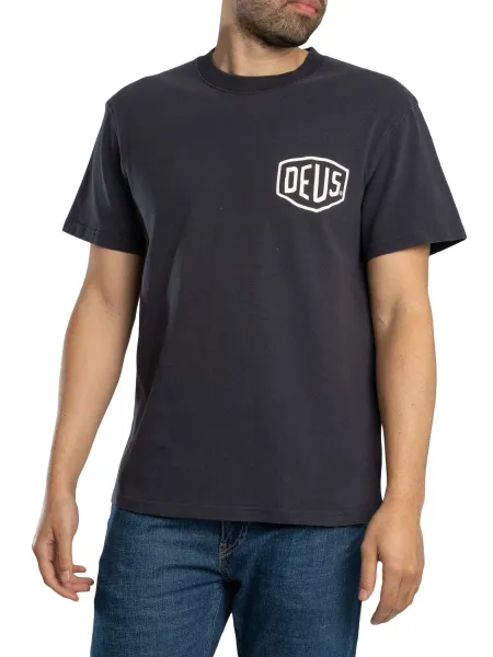 Deus Ex Machina Shield Garment Dyed T-Shirt