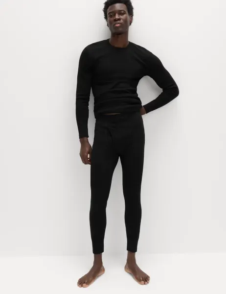 Marks & Spencer Heatgen Maximum Thermal Long Johns Black