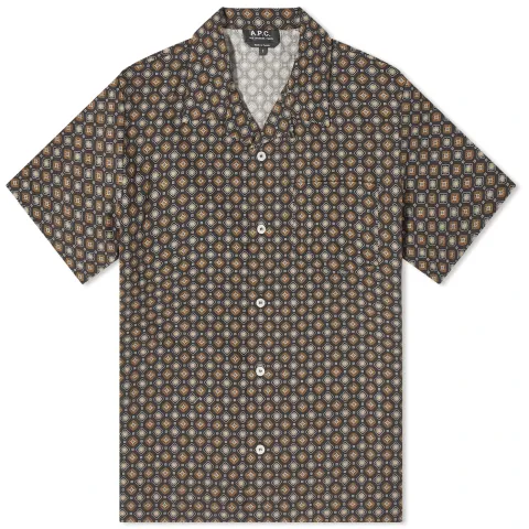 A.P.C. Lloyd Geometric Vacation Shirt