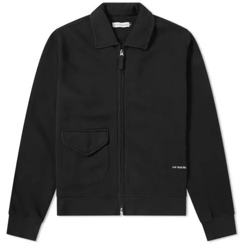 Double Zip Jersey Jacket