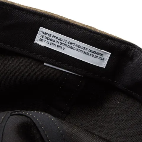 Fake Suede 6 Panel Cap