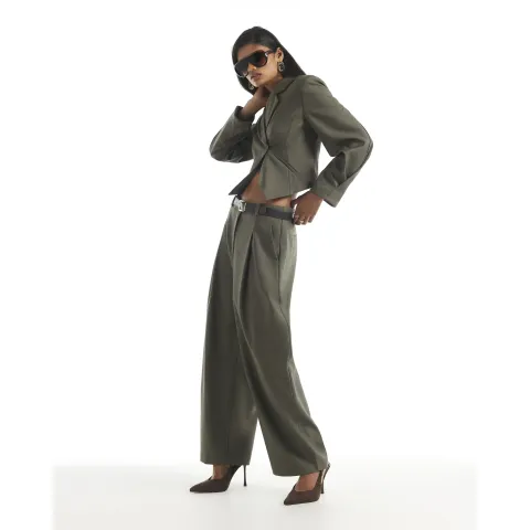 River Island Barrel Leg Trousers