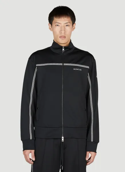Striped Track Sweatshirt