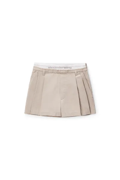 LOGO ELASTIC HIGH-RISE SHORT