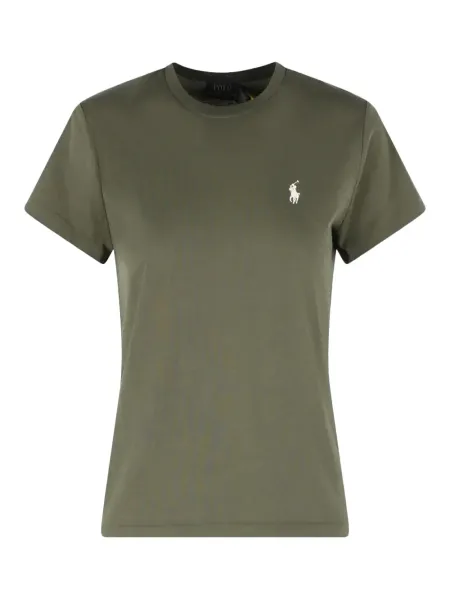 Knit T-Shirt Green