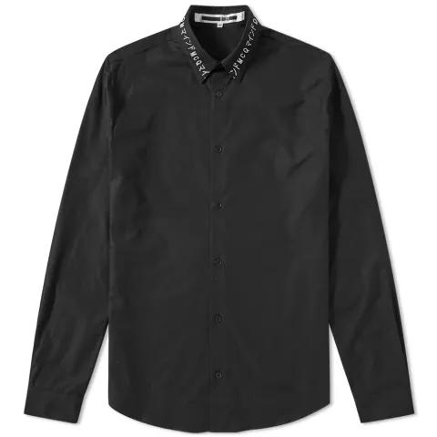 McQ by Alexander McQueen Embroidered Collar Shirt
