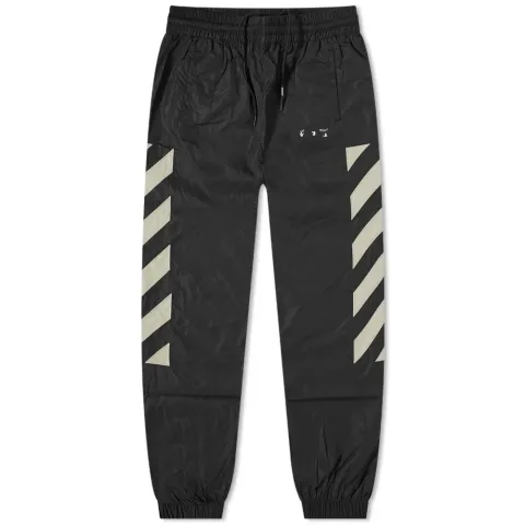 Diag Nylon Track Pant