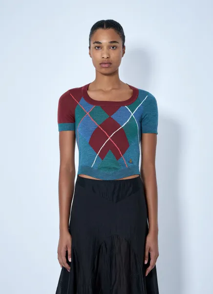 Argyle Bodice Tee