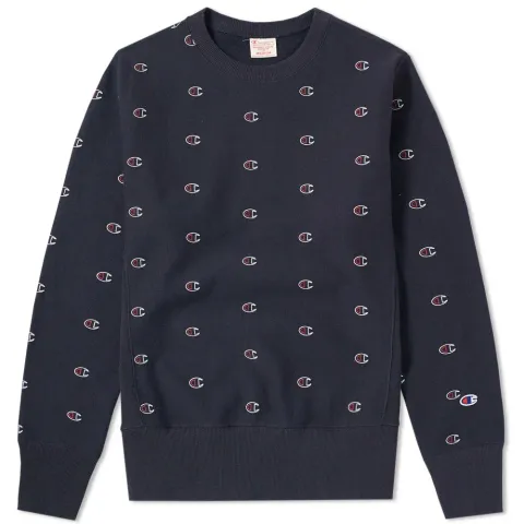 All Over Logo Crew Sweat