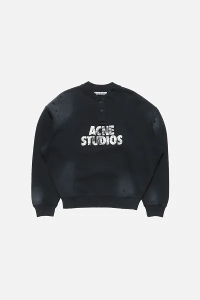 Fleece logo sweatshirt