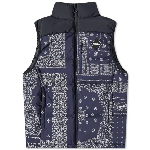 Bandana Down Vest