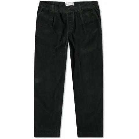 Cord Pleated Track Pant