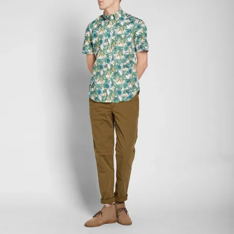 Short Sleeve A.M. Palm Shirt