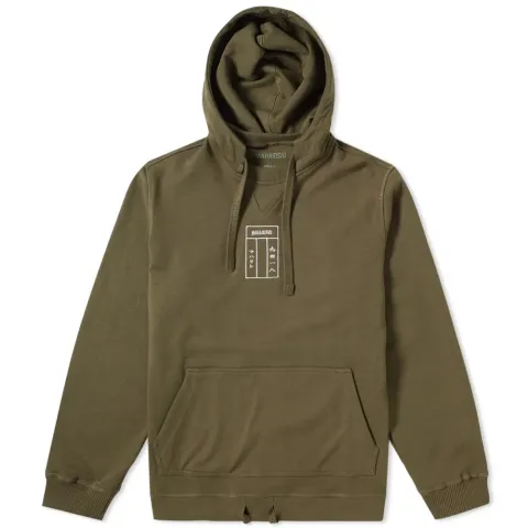 Japanese Embroidered Logo Popover Hoody