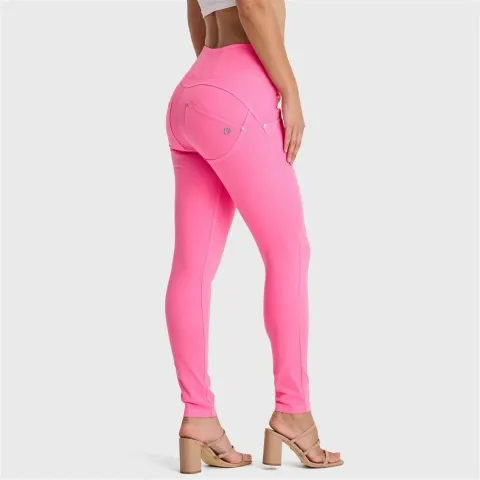 Freddy WRUP SNUG Jeans - High Waisted - Full Length - Candy Pink