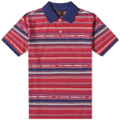 Native Stripe Jacquard Polo