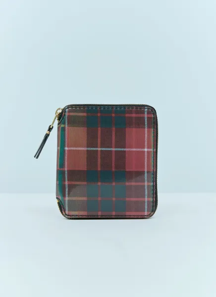 Lenticular Tartan Wallet