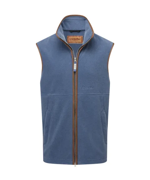 Schöffel Country Oakham Fleece Gilet - Storm Blue