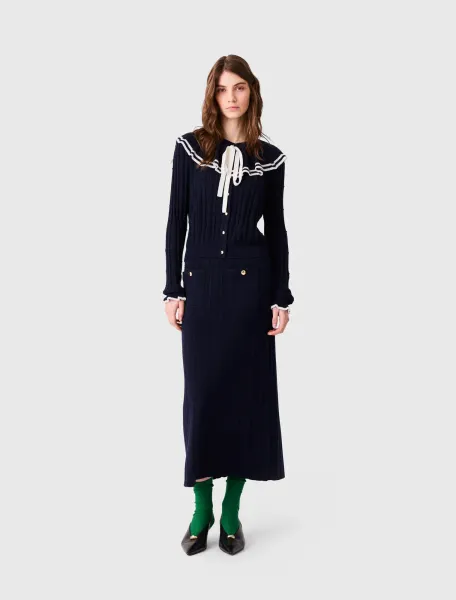 Maje Layered cape cardigan