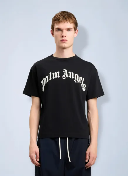 Curved Logo T-Shirt