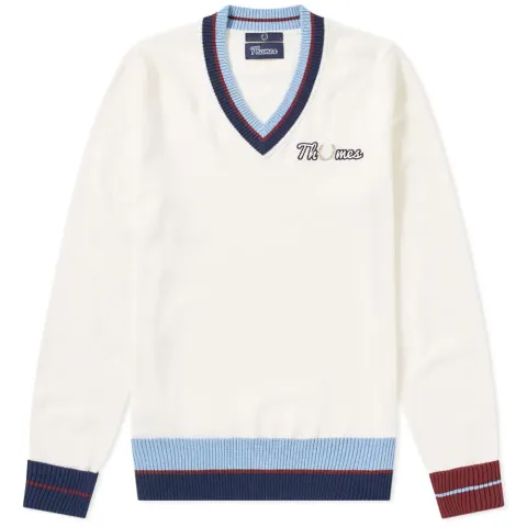 Fred Perry x Thames V-Neck Jumper