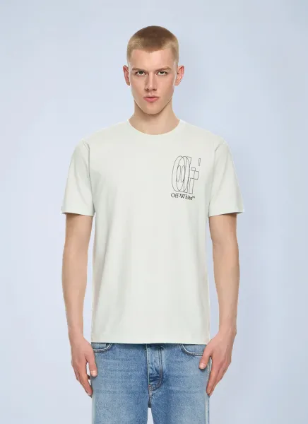 Outline Double Arrow Slim T-shirt