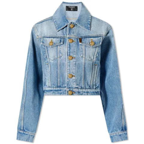 Cropped Denim Jacket