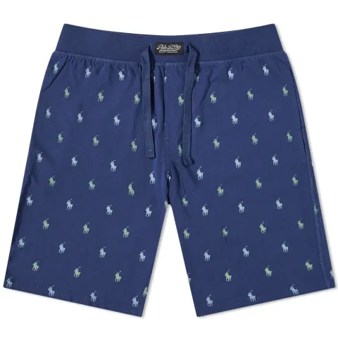 Sleepwear All Over Pony Sweat Shorts