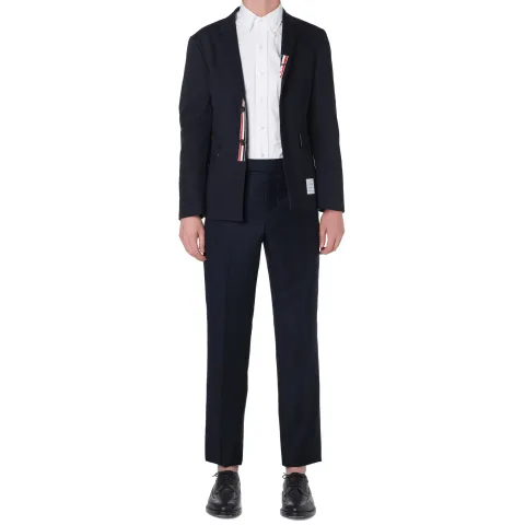 Classic Backstrap Suit Trouser
