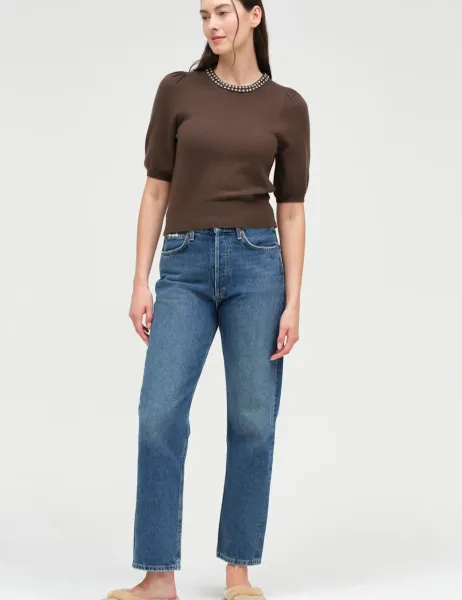 Chinti & Parker Wool Cashmere Round Neck Knitted Tee