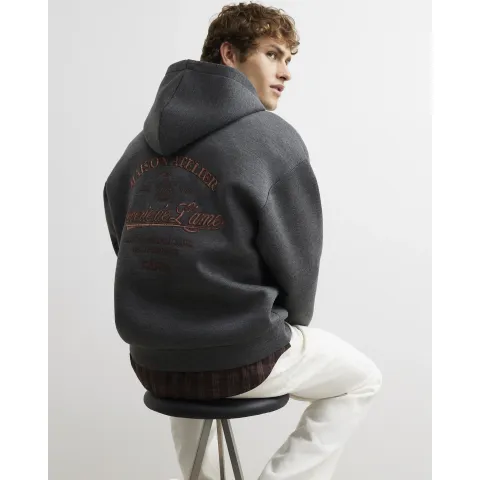 River Island Premium Cotton Maison Hoodie