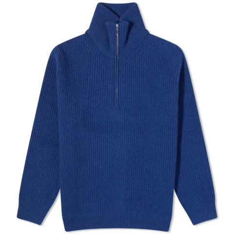 Nudie August Half Zip Knit
