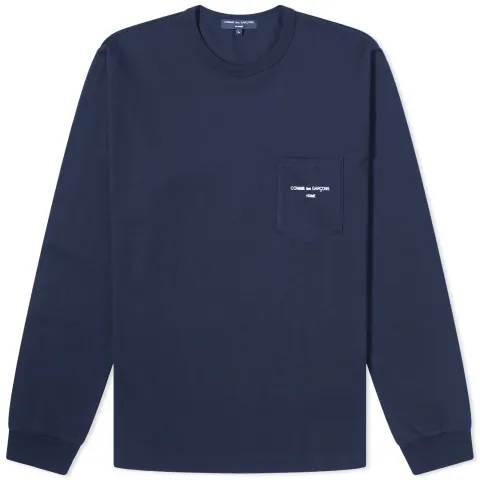 Pocket Logo Long Sleeve Tee