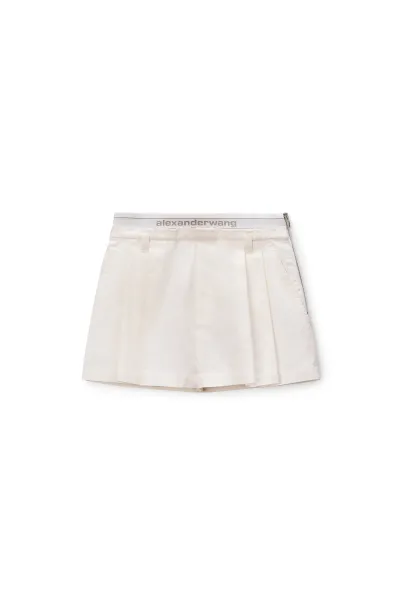 LOGO ELASTIC HIGH-RISE SHORT