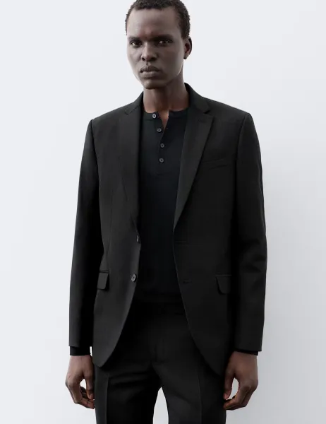 Autograph Slim Fit Performance Stretch Suit Jacket Black