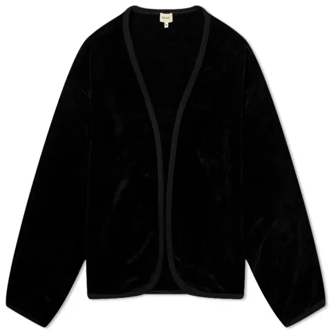 DONNI. Chenille Crop Cardigan