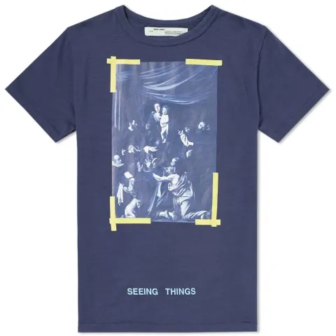 Diagonal Caravaggio Tee