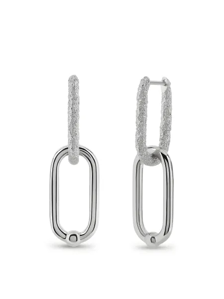 TUTTI Belong Sterling Silver Plated Drop Earrings