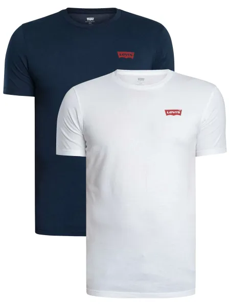 Levi's 2 Pack Slim Crew T-Shirt